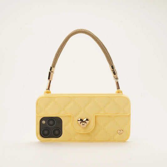 SOL Petite Set – Timeless Quilt – GRS Silicone Case – iPhone 13-15 Pro Max