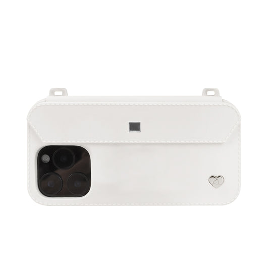 Stylebase - Off White Pursecase (Silver)