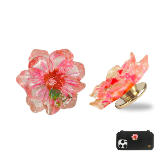 Pursecase Ornament - Pink Blooms