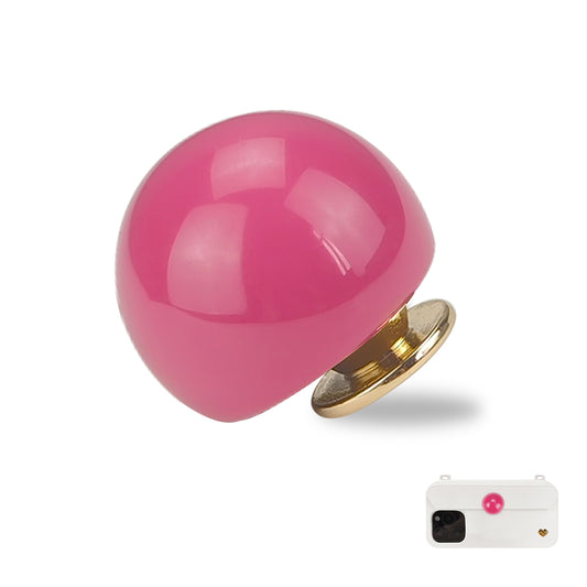 Pursecase Ornament - Hot Pink bead