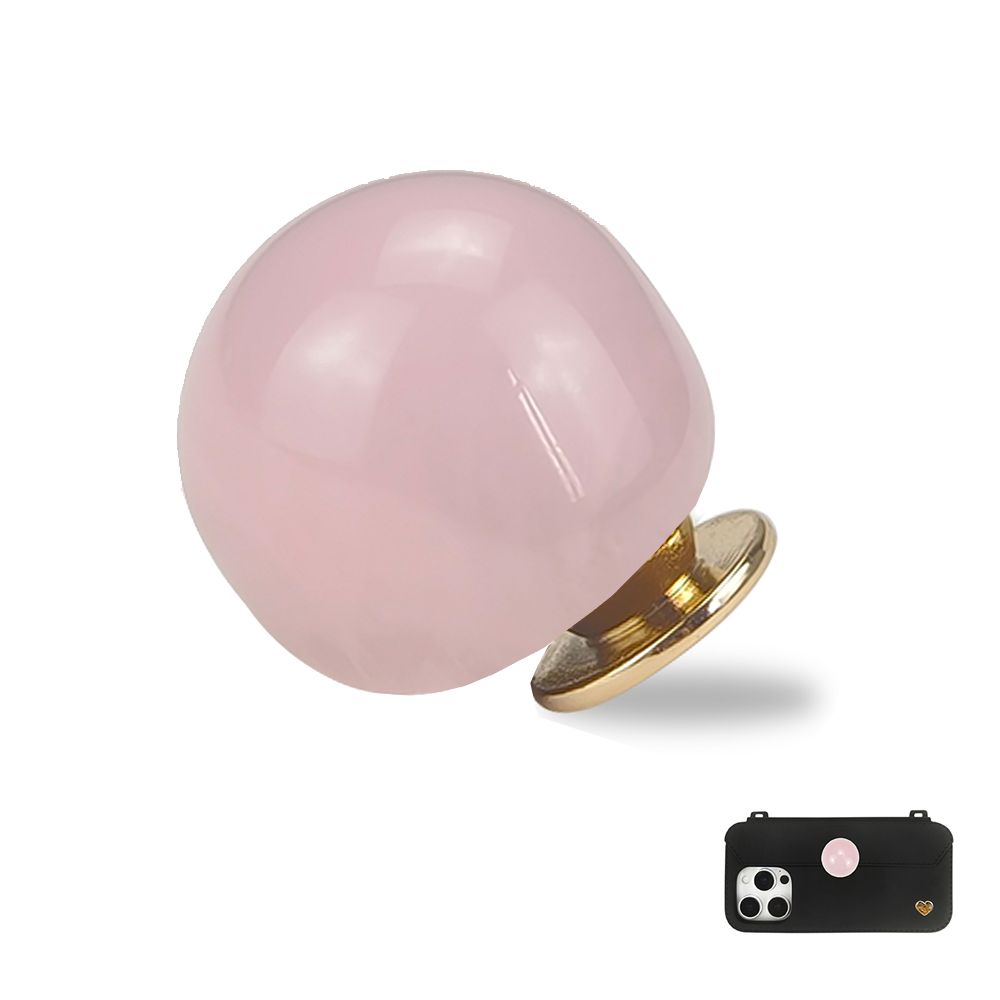 Pursecase Ornament - Jelly Flamingo bead - FABULOVE