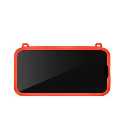 Purse Case: iPhone 13/14/15, Recycled Silicone, Tange Orange | AURA