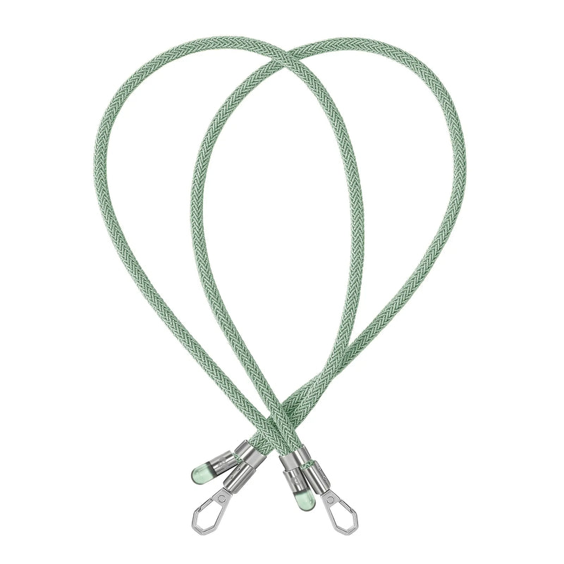 Mint Green BlingBling crossbody strap feature display with Tiny Bulb accents