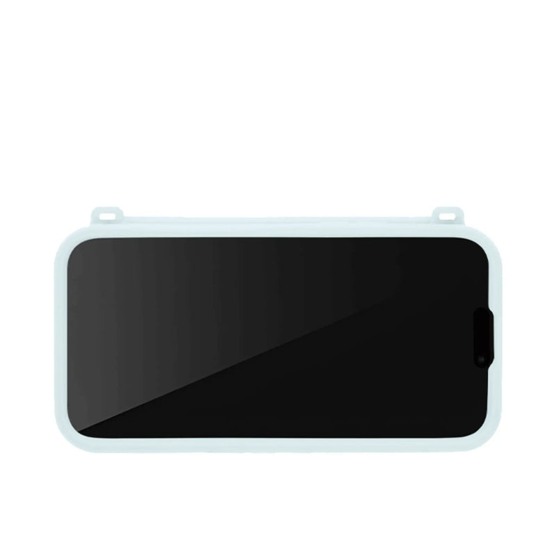 Strap-ready ear on Mint iPhone purse case