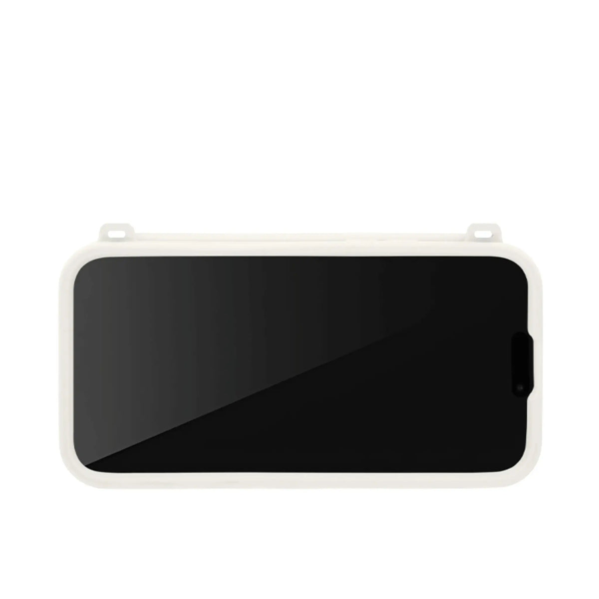 Strap-ready ear construction on Off-White iPhone purse case