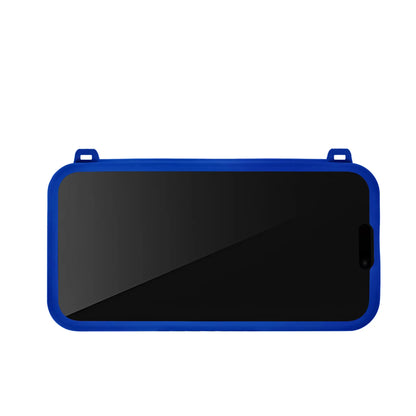 Purse Case: iPhone 13/14/15, Recycled Silicone, Royal | AURA