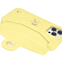 Purse Case: Card Compartment, iPhone 13-15, Buttermilk | SOL