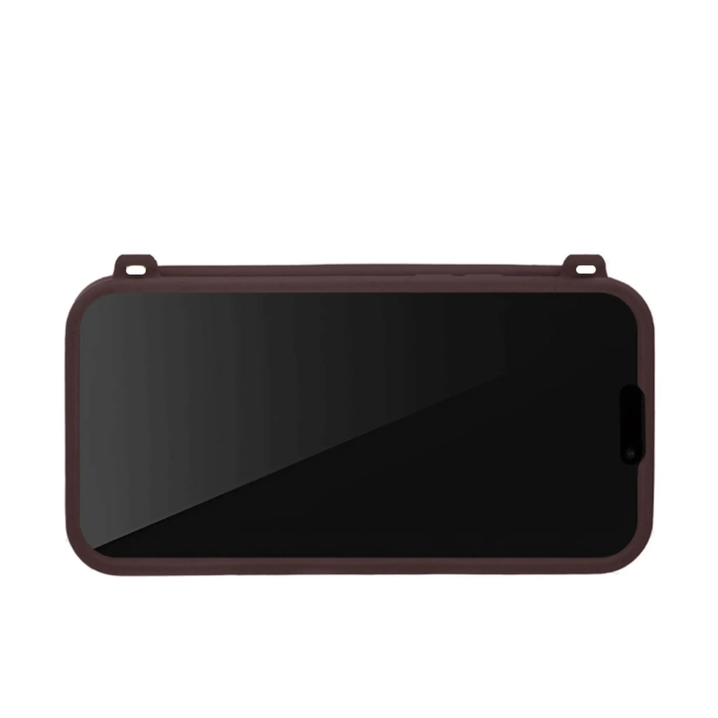 Purse Case: Card Compartment, iPhone 13-15, Chocalate | SOL