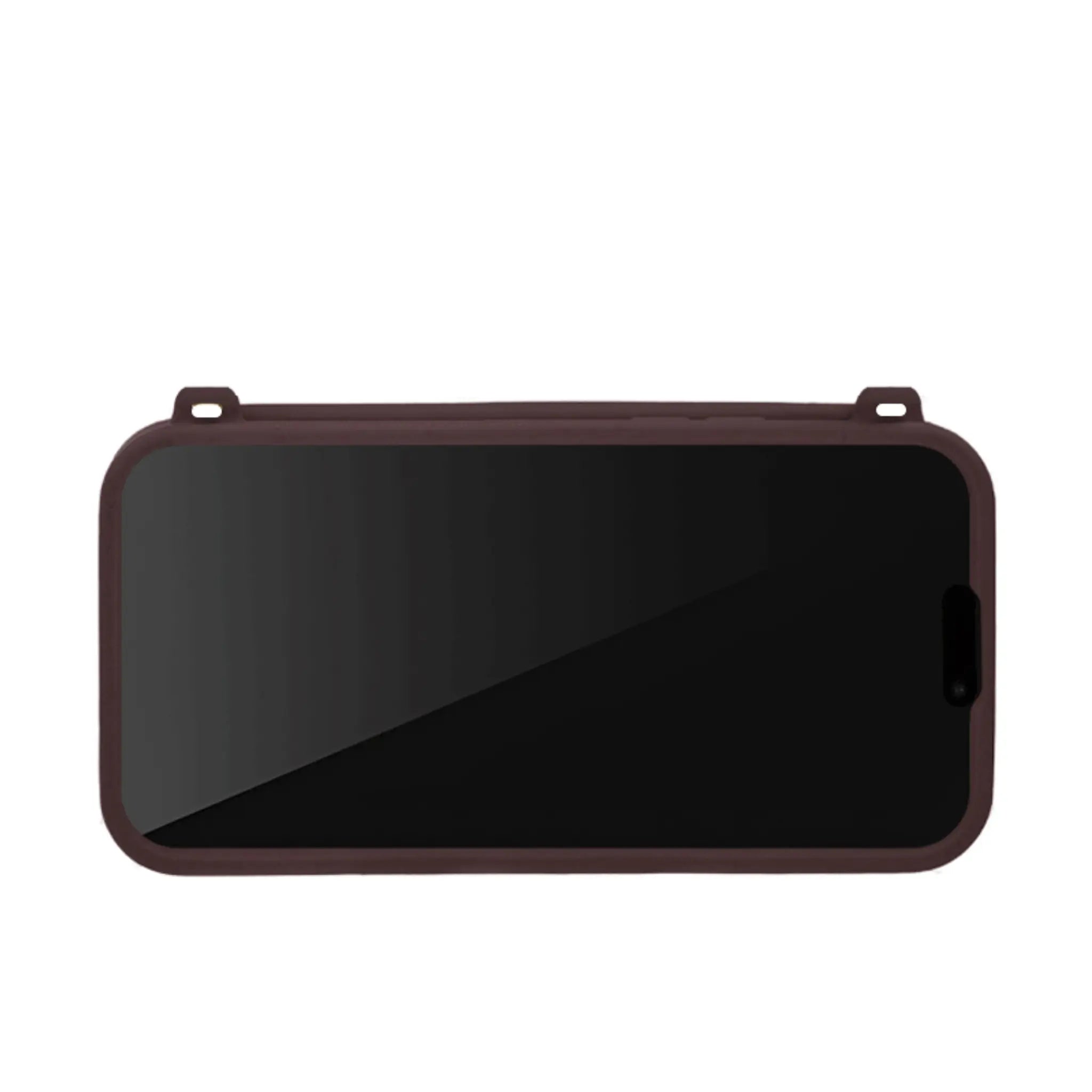 Purse Case: Card Compartment, iPhone 13-15, Chocalate | SOL